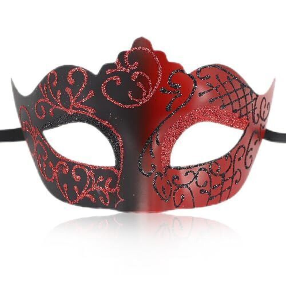 2360 Masquerade Mask Couple Masks for Ventian Halloween Carnival Mardi Gras